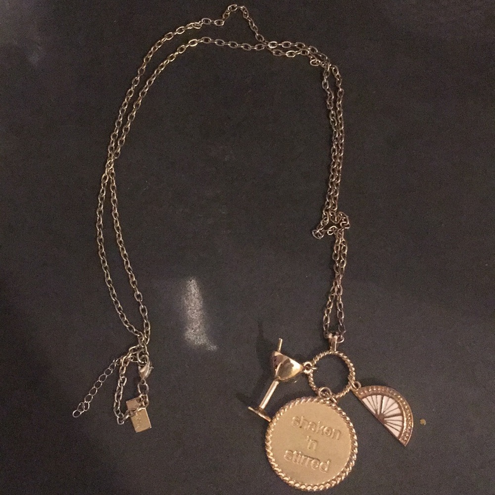 Lilly Pulitzer charm necklace